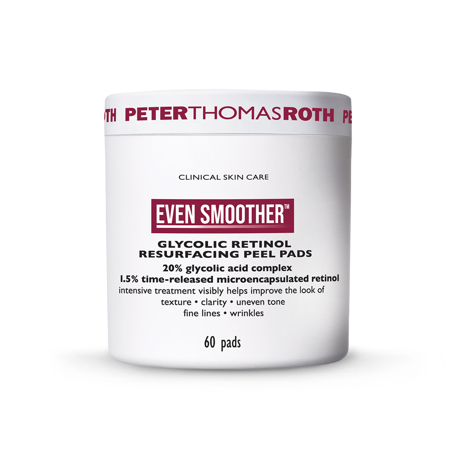 Peter Thomas Roth glycolic retinol resurfacing peel pads 60 pads, UK version