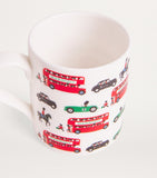 Harrods whimsical vehicle mug (British brand)