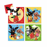 Totum Bing 4 in 1 puzzle set with 4 puzzles, UK version