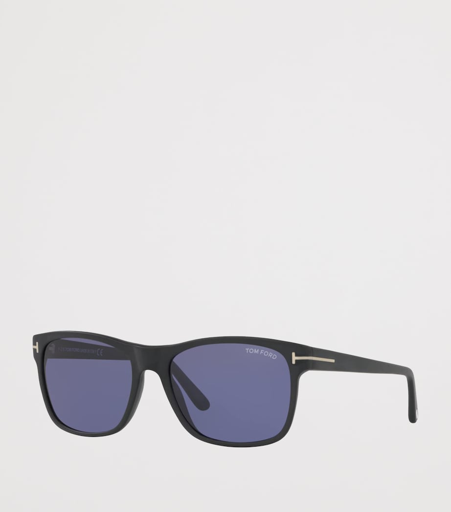 TOM FORD Giulio rectangle sunglasses glossy acetate - British product