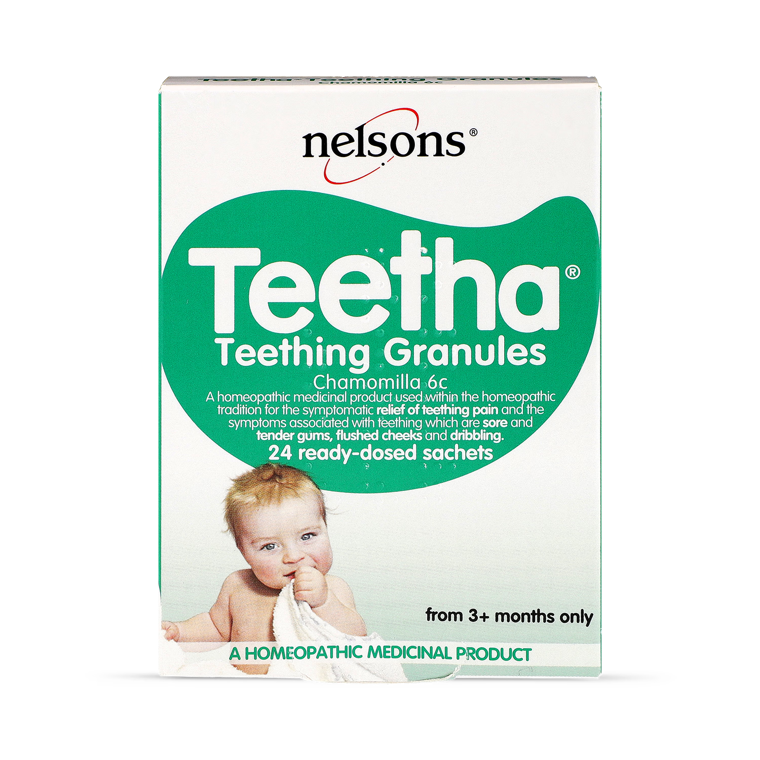 Teetha teething granules 24 sachets - British product