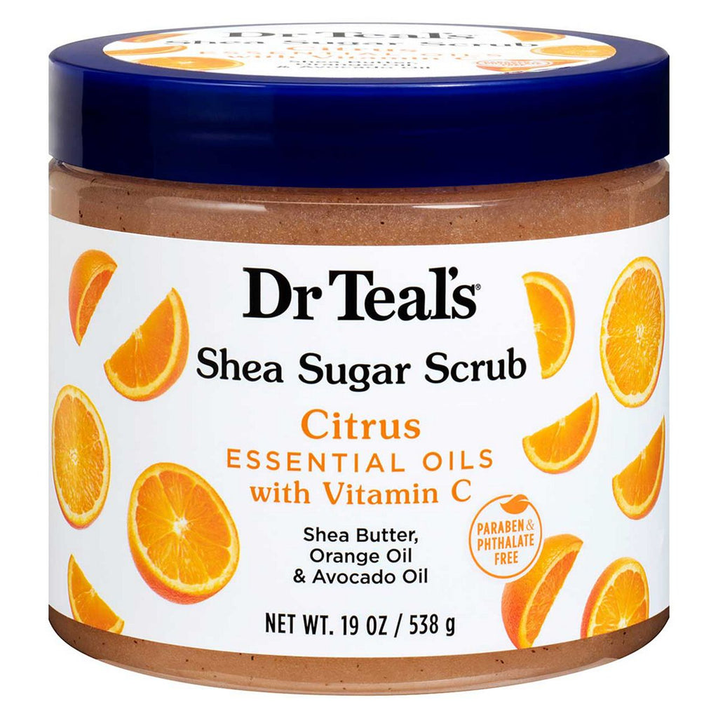 Dr Teal's Citrus Body Sugar Scrub 538g