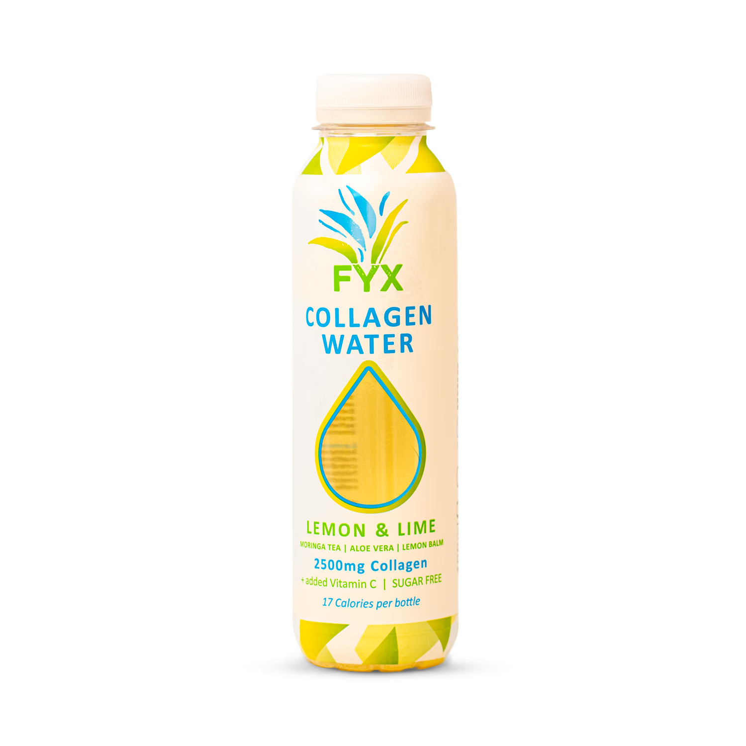 FYX Collagen Water Lemon & Lime 400ml - British product