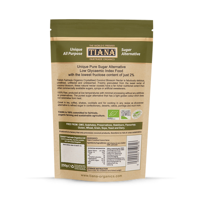 Tiana Bio kristallisierter Kokosblütenzucker 250g