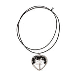 Myga pendant tree of life obsidian, UK version