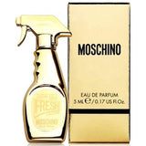 Moschino Fresh Couture Gold 5ml EDP miniature in gold bottle (British brand)