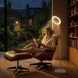 Lifemax LED floor light with fan adjustable height, UK version