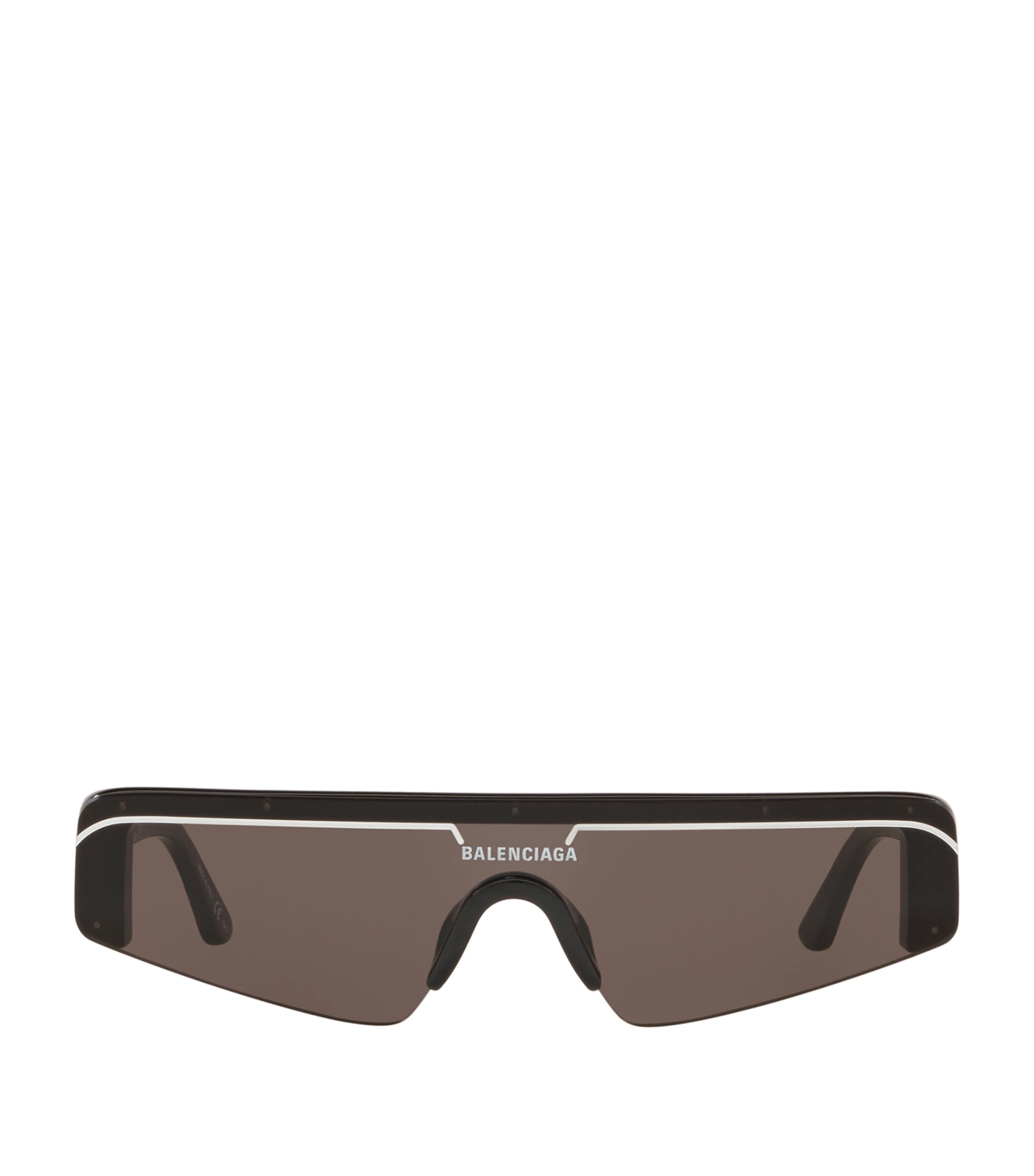 Balenciaga rectangular ski sunglasses - British product