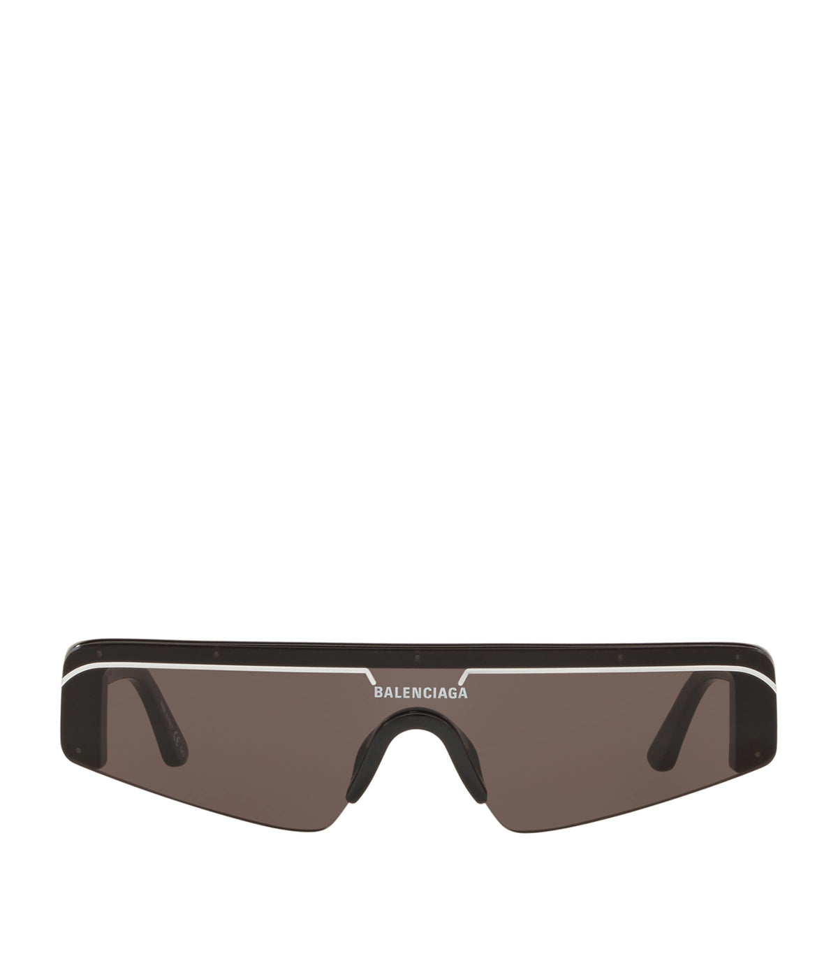 Balenciaga rectangular ski sunglasses - British product