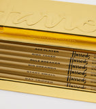 Harrods logo pencils set of 6 in presentation box, UK version