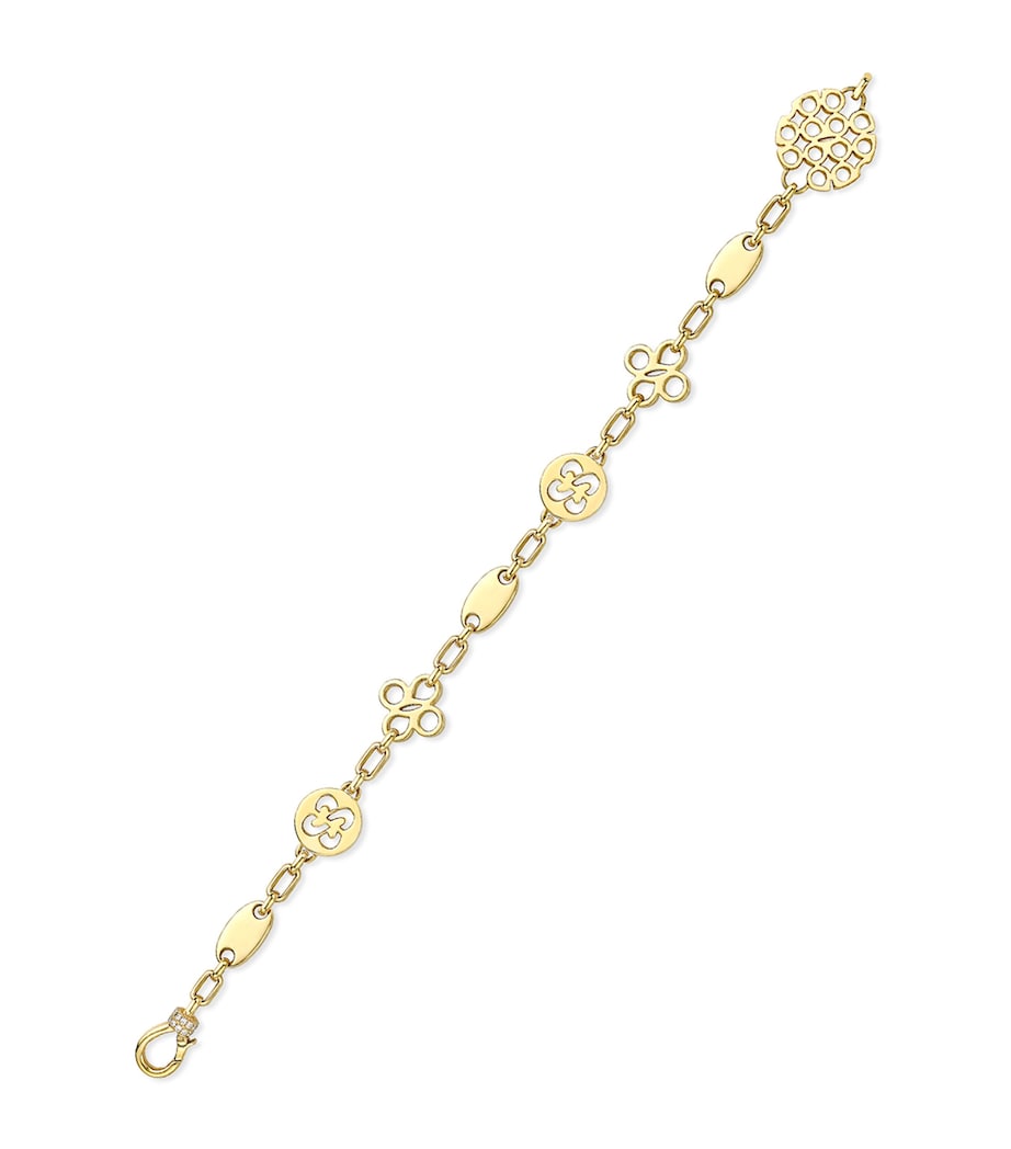 Boodles Be Bold bracelet yellow gold and diamond, UK version