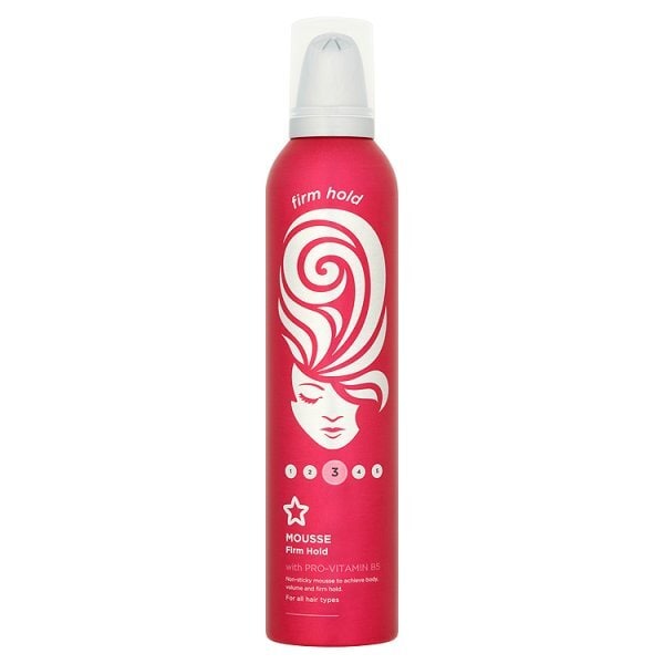 Superdrug Hair Mousse Firm Hold 300ml