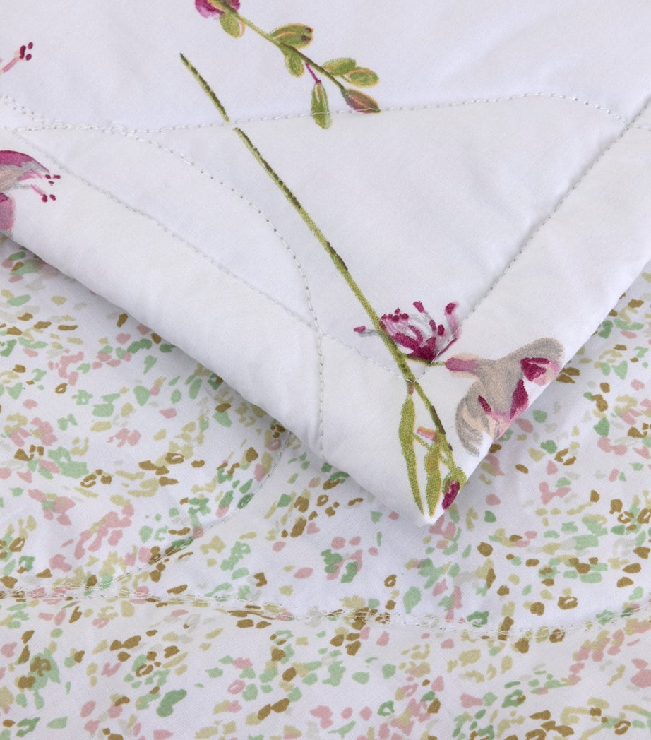 Yves Delorme floral king bedcover 250cm pure cotton - British product