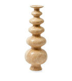 POLSPOTTEN polished marble heritage sphere candle holder 40cm, imported from the UK