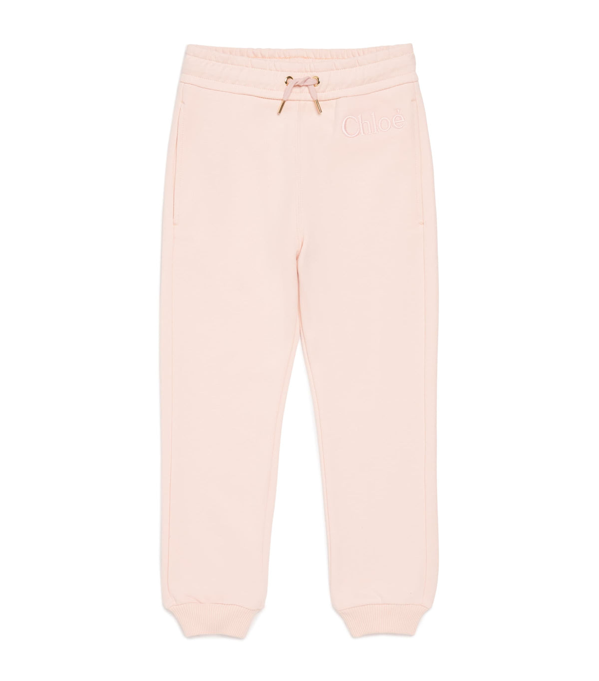 Chloé Kids cotton logo sweatpants 4-14 years - British product