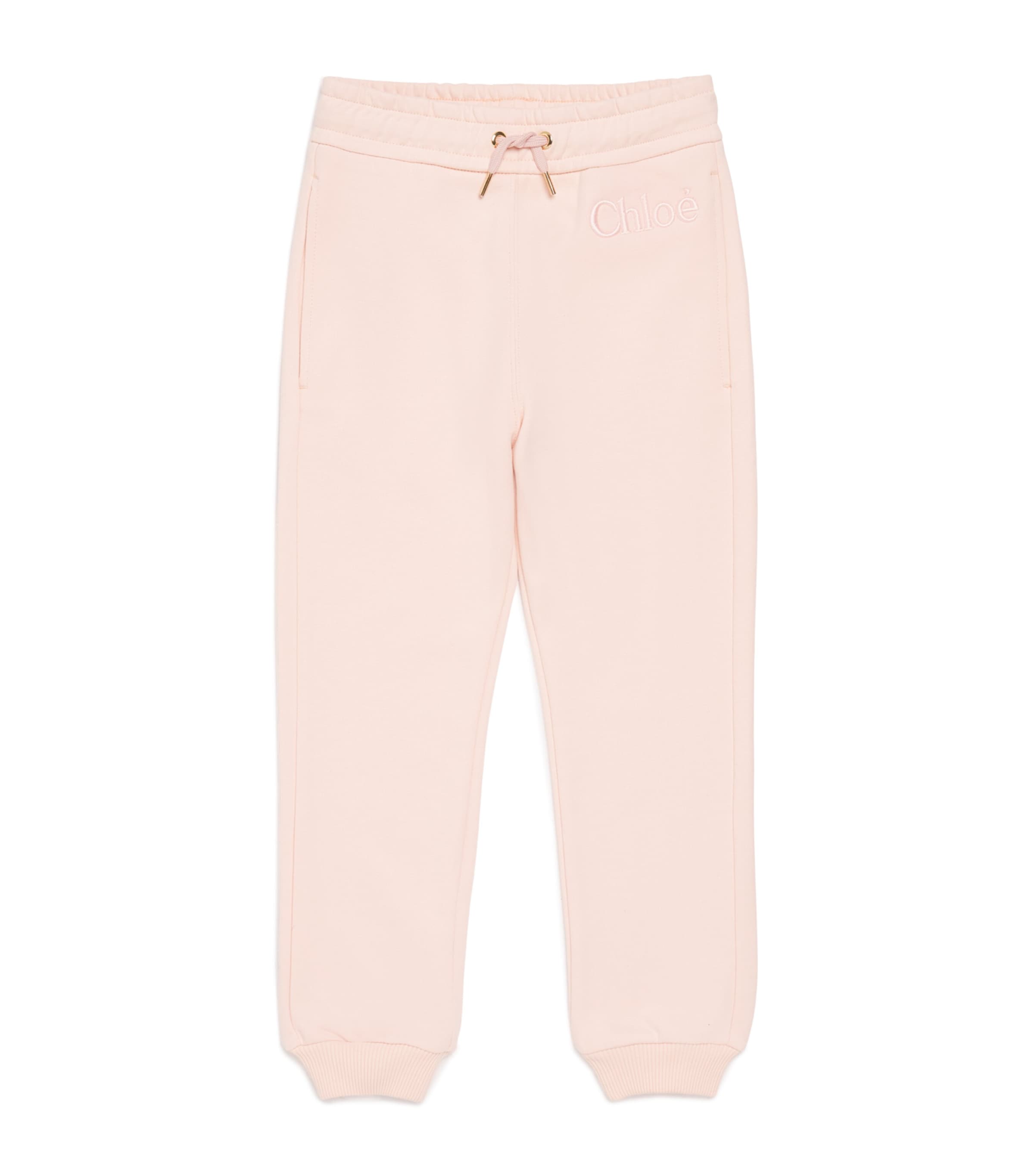 Chloé Kids Cotton Logo Sweatpants (4-14 Years)