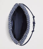 Bottega Veneta Dustbag shoulder bag in velvet lambskin, imported from the UK