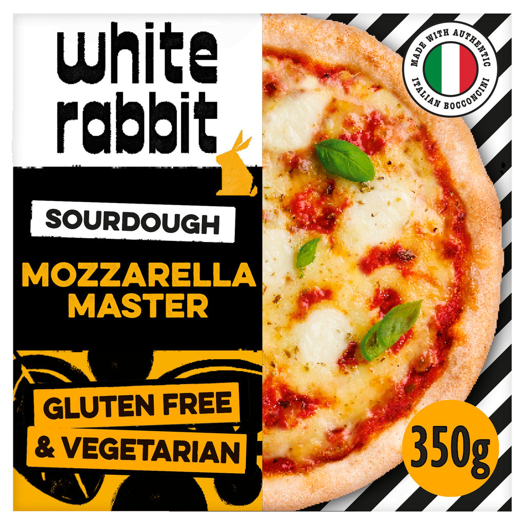 White Rabbit Mozzarella Master Gluten Free Pizza 350g