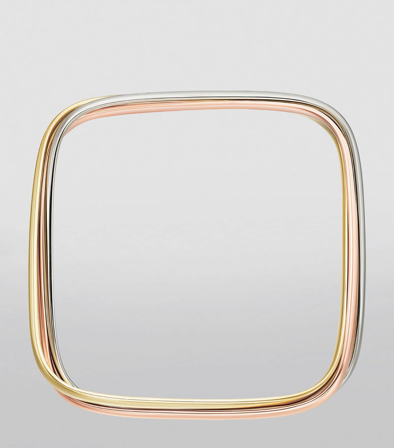 Cartier Trinity bangle three golds - British product