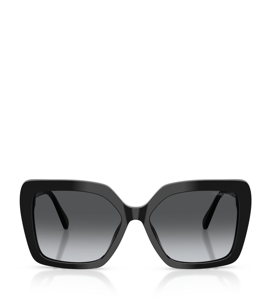 Swarovski butterfly sunglasses with acetate frame and UV protection (British brand)