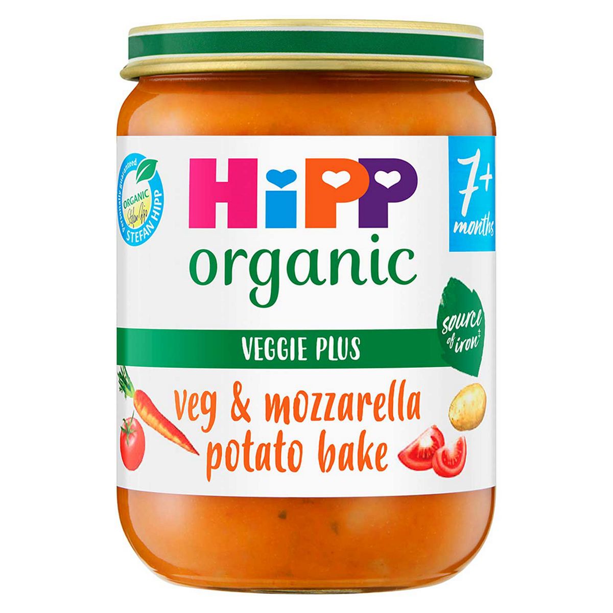 HIPP ORGANIC Baby Food Jar Veg & Mozzarella Potato Bake 190g GOODS Boots   