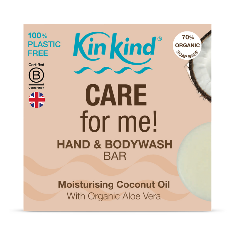 KinKind moisturising bodywash bar 50g (British brand)