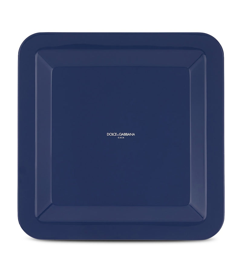 Dolce&Gabbana Wooden Blu Mediterraneo Tray - British product
