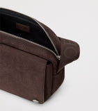 LOEWE medium suede Pebble messenger bag, UK version