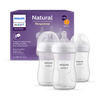 Philips Avent Natural Response baby bottles 3 pack 260ml, imported from the UK