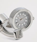 Tateossian Big Ben watch cufflinks with functioning watch, UK version