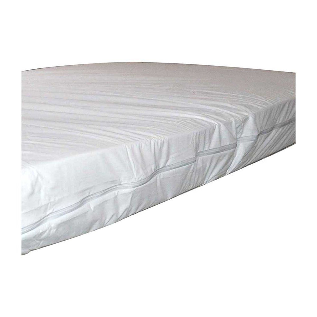 NRS Healthcare Zipped Waterproof & Wipe clean Encased Mattress Protector- Double