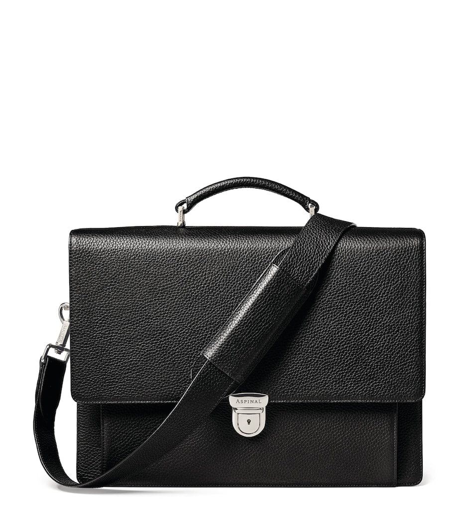Aspinal of London city laptop briefcase - British product