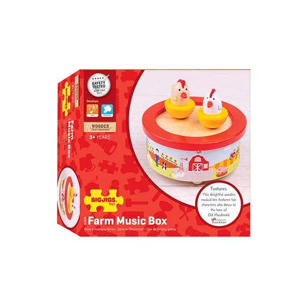 Bigjigs Toys Farm Music Box GOODS Superdrug   