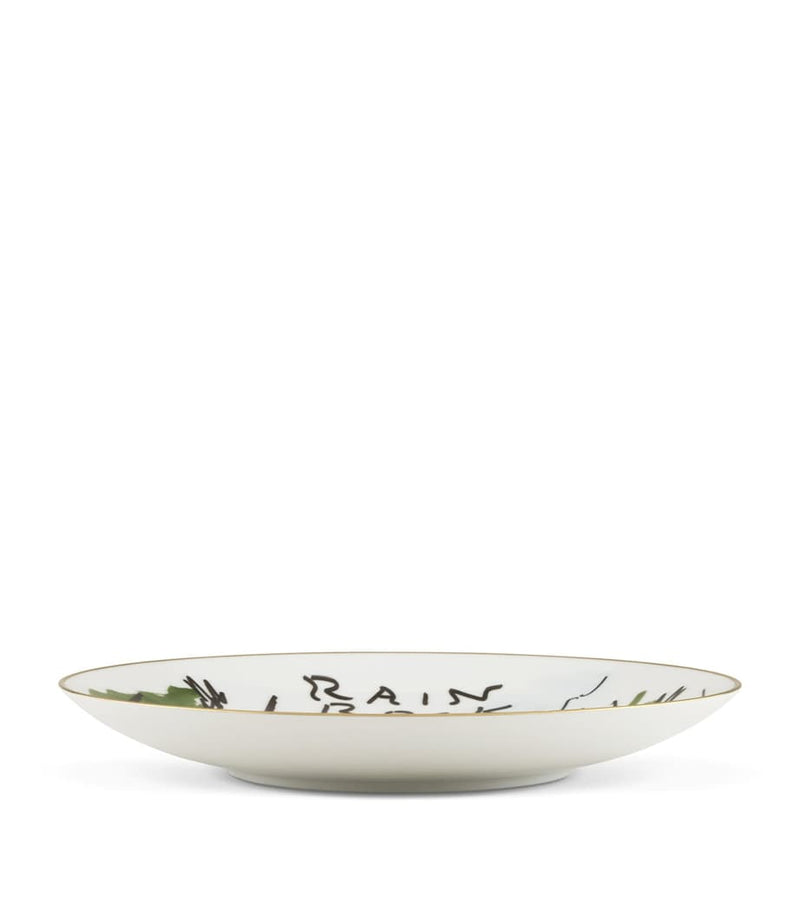 Ginori 1735 decorative plate by Luke Edward Hall 27cm, imported from the UK