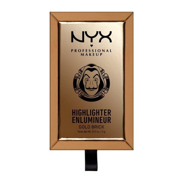 NYX Professional Makeup X Netflix Money Heist Gold Highlight GOODS Superdrug   