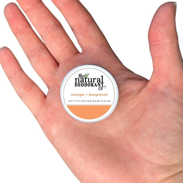 The Natural Deo Co. deodorant balm orange bergamot 10g - British product
