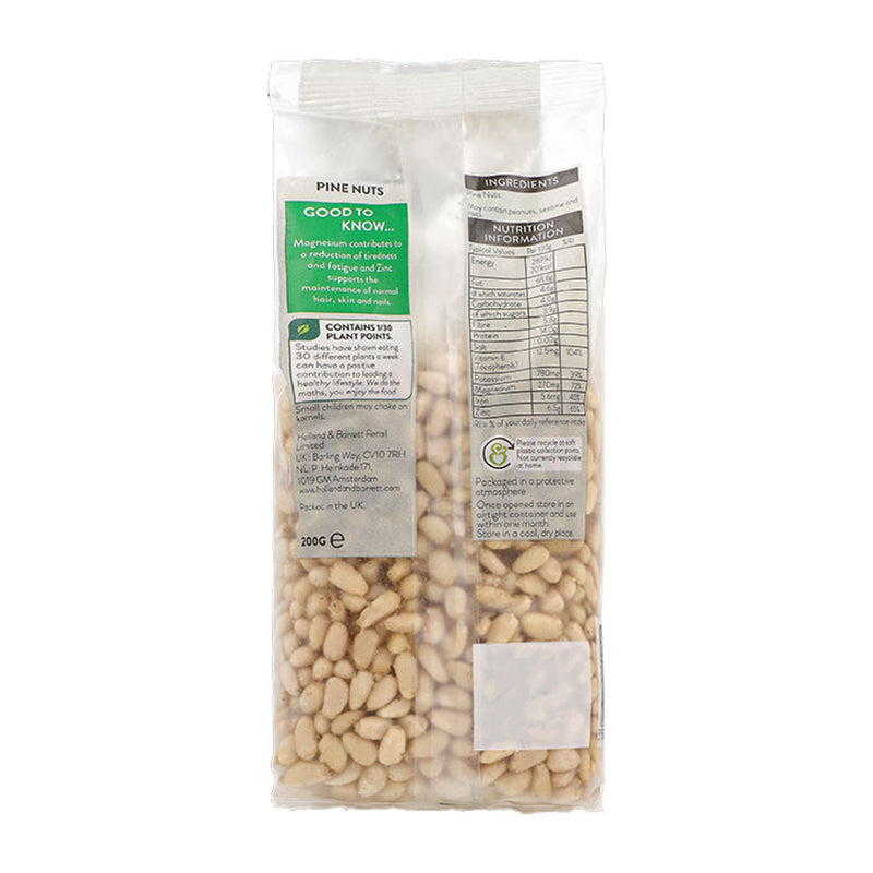 Holland & Barrett Pine Nuts 200g, UK version