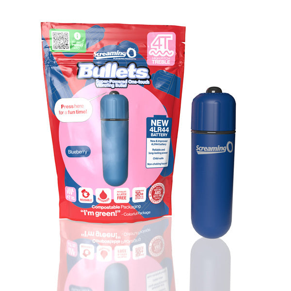Screaming O bullet vibrator Blueberry, imported from the UK