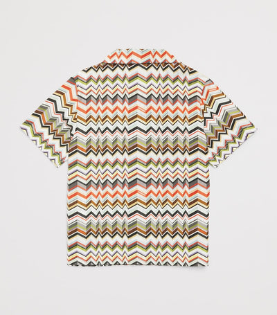 Chemise imprimé zigzag en coton Missoni Kids Harrods 4-14 ans - Acheter en ligne sur McGrocer