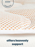 Silentnight White Wellbeing Copper mattress topper (British brand)