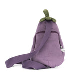 Jellycat aubergine shoulder bag, UK version