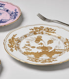 GINORI 1735 gold floral charger plate 31cm, UK version