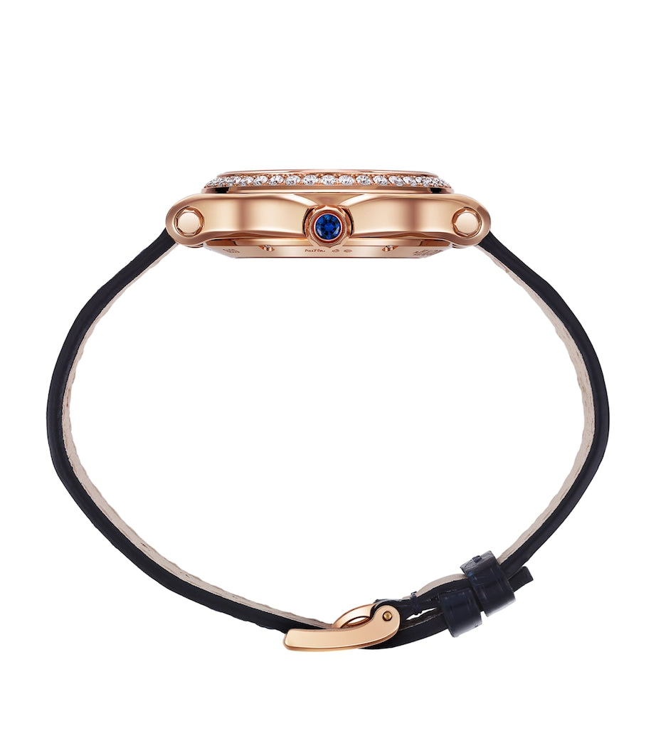Chopard rose gold diamond watch 33mm - British product