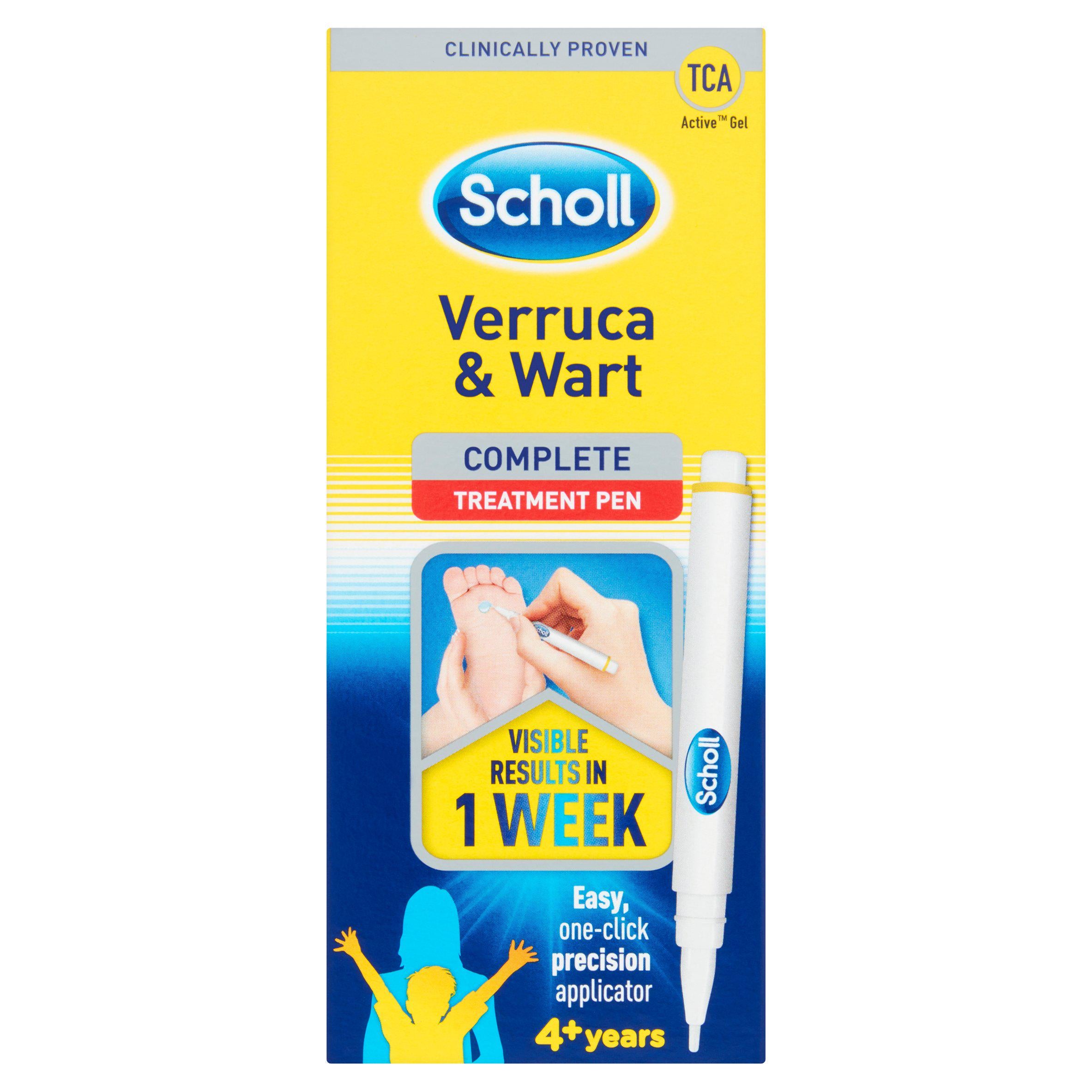 Scholl Verruca & Wart Complete Treatment Pen 4+ Years 2ml footcare Sainsburys   