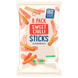 Sainsbury's Sweet Chilli Sticks 6x16g GOODS Sainsburys   