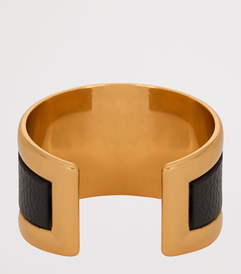 Balmain gold-tone Anthem cuff bracelet, UK version