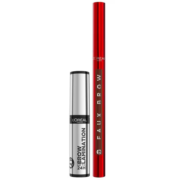 L'Oreal Paris Brow Lamination Duo Light Brunette, UK version