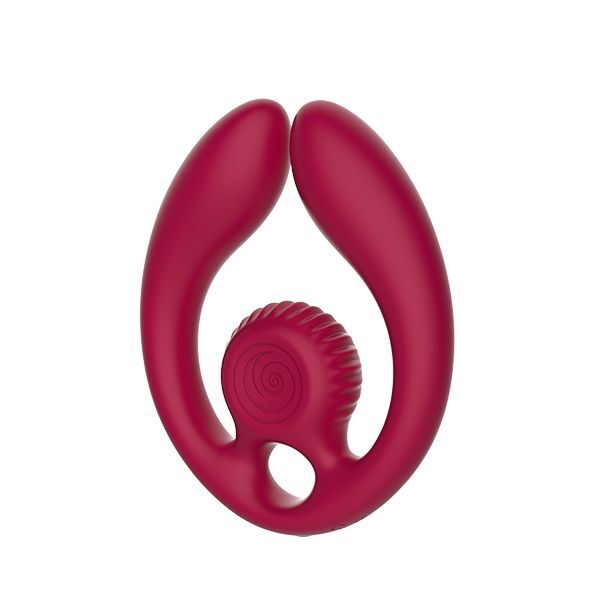 SVibe Snail GIZI Duo couples stimulator burgundy, imported from the UK