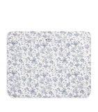 Cotton Toile de Jouy Blanket