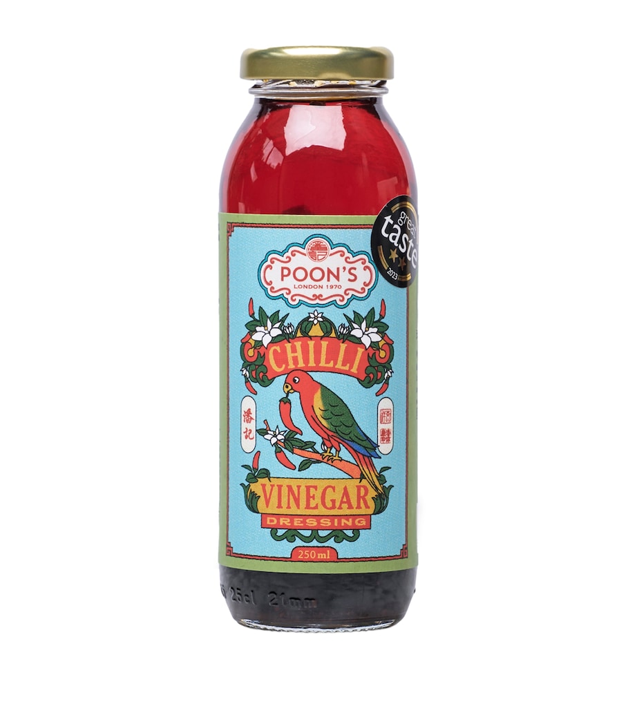 Poon's chilli vinegar dressing 250ml, imported from the UK